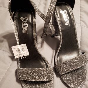 Womens Glitter heels